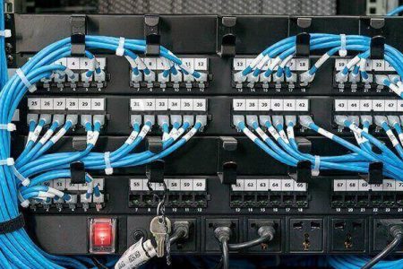 cable management data point termination & labeling