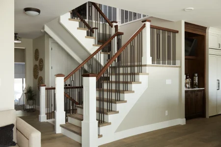 custom staircase & handrails