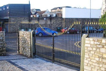 gate without circles gate & railing fabrication