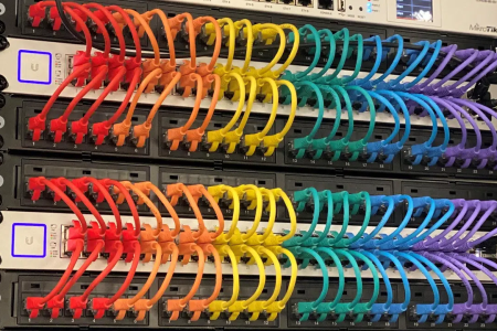 network cable installation