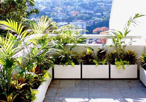 Waterproofing balcony waterproofing balcony, planter box, and floor membrane installation